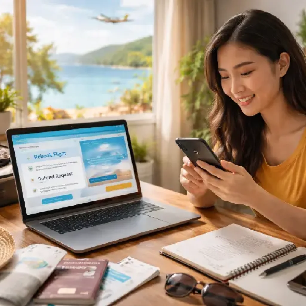 Cara Rebook atau Refund Tiket Pesawat: Gak Perlu Panik!